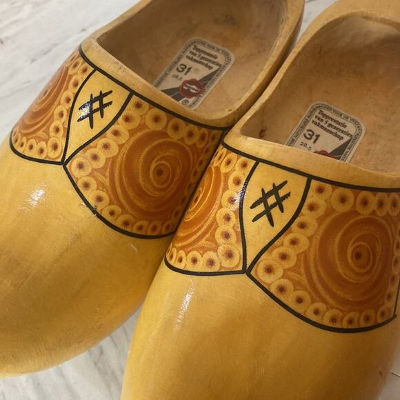 Houwer Topprestatie Van 5 Generaties Vakmanschap Dutch Holland Wooden Shoes 31 3 - Picture 5 of 11